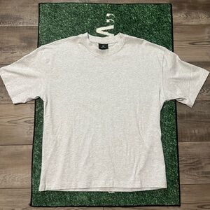 H&M Light Gray Short Sleeve Tee